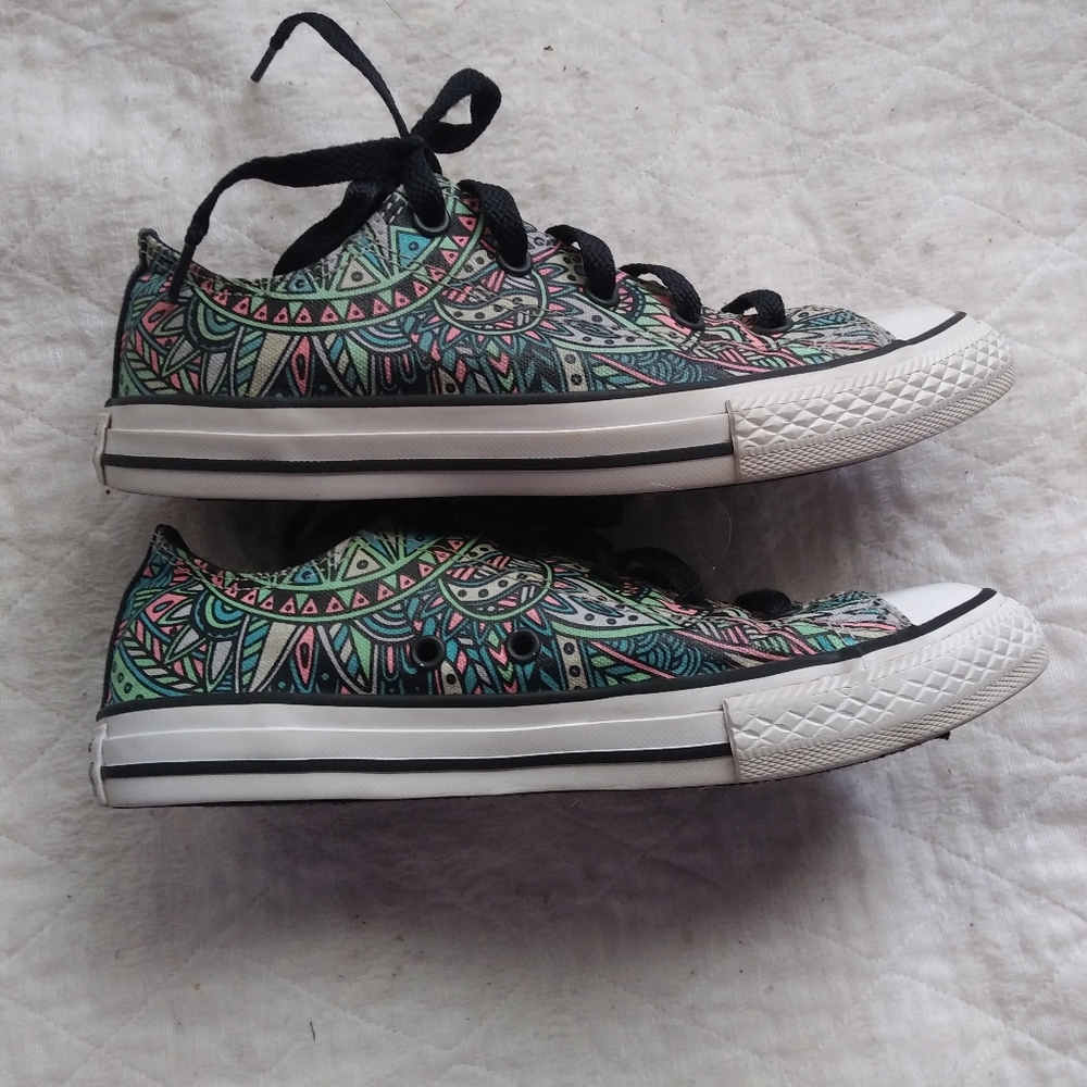 Converse Cultural Print Sneakers Youth 3